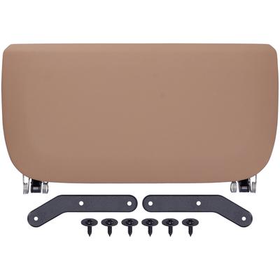 Car Seat Back Panel Trim Artificial Leather Cover Fit for 5 7 Series F07 F10 F11 F18 F01 F02 F04Light Brown