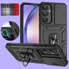 Armor Shockproof Phone Case For Samsung Galaxy S26 Plus Ultra S25 FE Edge S26Plus S26Ultra Cover Lens Protect Ring Holder Coque