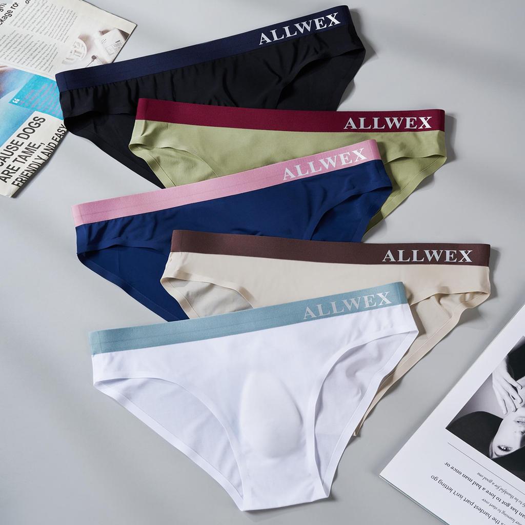 Men's Ice Silk Low-Waist Seamless Triangle Briefs – Breathable & Sexy