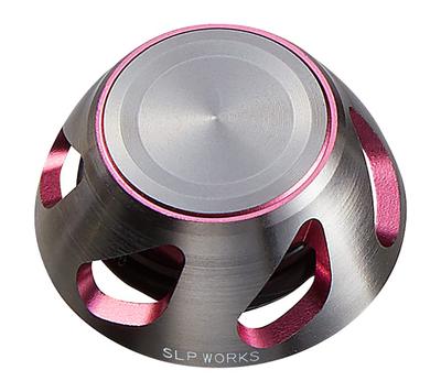 Daiwa SLP Works 22 SLPW Spinning Handle Cap S2 Silver/Pink