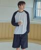 Wednesday Oasis Raglan Stitch Sleeve T-Shirt_3 Colors (W25-Tp11)