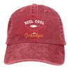 Summer Cap Sun Visor Mens Reel Cool Grandpa Fishing Design Hip Hop Caps Fishing Cowboy Hat Peaked Trucker Dad Hats