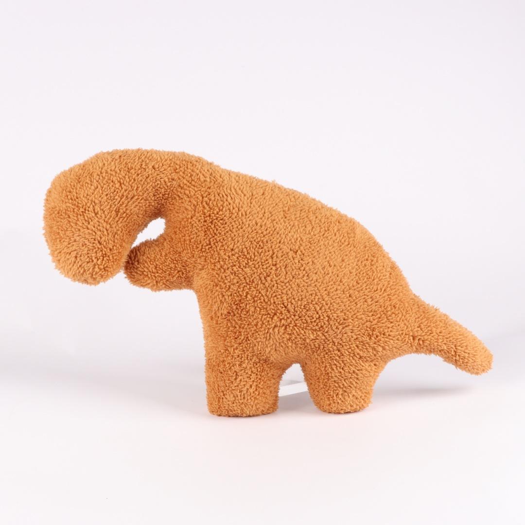 

Dino Nugget Pillow - Ocean Chicken Block Dinosaur Cuddle Pillow, Stegosaurus, Tyrannosaurus, Pterodactyl Soft Pillow, Plush as the picture 3