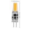 2PCS Warm White 3000K G4 LED Bulb AC/DC12V COB Chip Bulb Dimmable Light Bulb  Under Cabinet Lighting