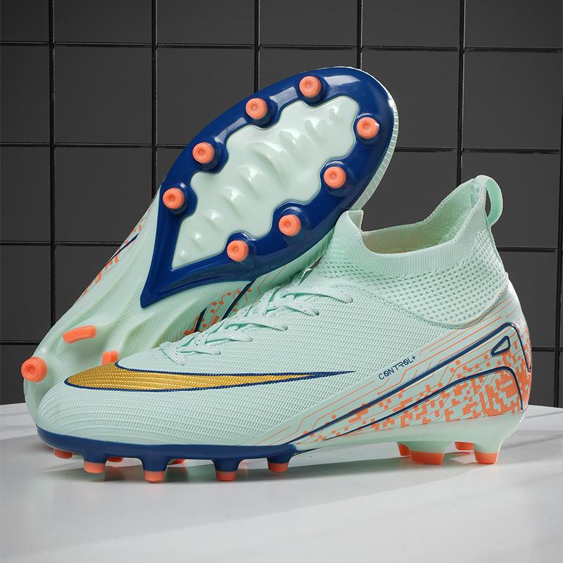 Football Shoes Society Professional Field AG/FG Studded Casual Soccer Sport Shoes Sport Wear Cleats Sneaker Non Football Boots for Slip'
