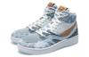Li Ning Vintage Basketball Shoes Men's High Top Blue AGBR033-3