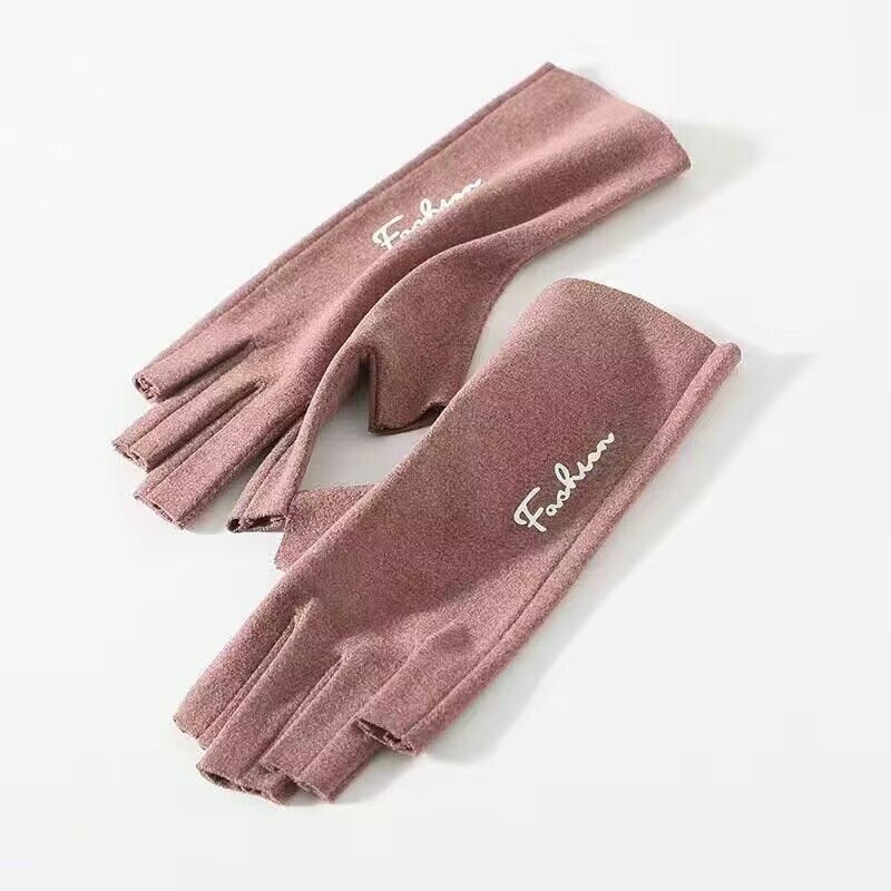 Warm Half-finger Gloves Men and Women Autumn and Winter