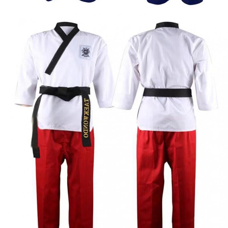Kinder Taekwondo Poomsae Uniform Kurzarm Performance Set Kinder Training Wettkampf