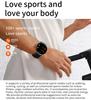 2025 Ny Smartklokke for Kvinner Gave 1,43 Tommers Full Touchskjerm Sports- og Treningsklokker Bluetooth-samtaler Digital Smartklokke Damer