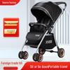 Lightweight Foldable Baby Stroller: Sit and Lie, Two-Way High Landscape Design for Newborns