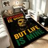 Bob Marley  A rug suitable for office chair areas living rooms and computer desks perfect for home offices and an ideal holiday gift