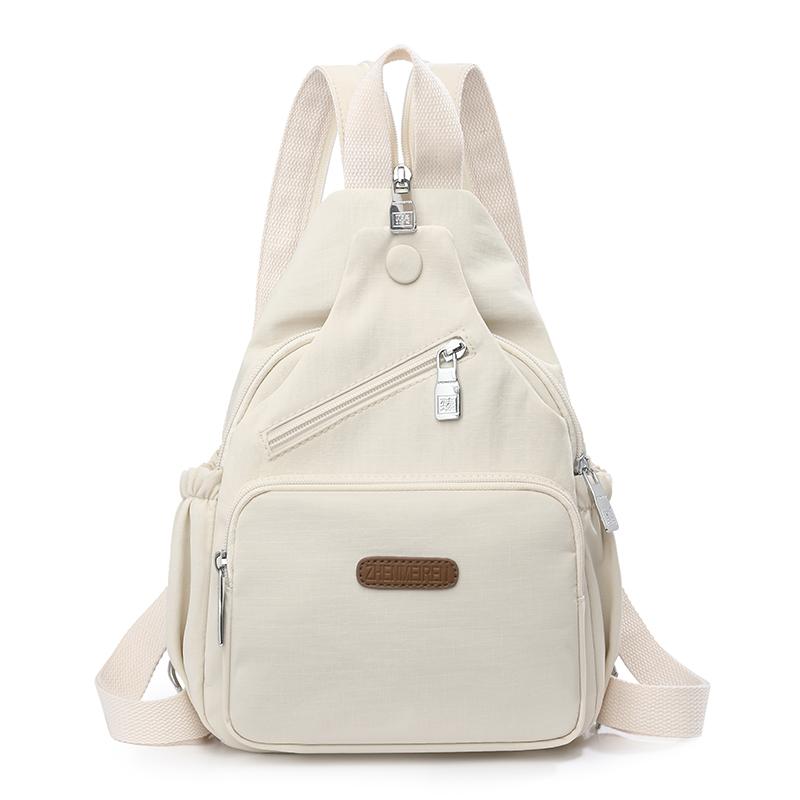 Multifunktionell Ryggsäck Dam Utomhus Bröstväska Resa Stor Kapacitet Ryggsäck