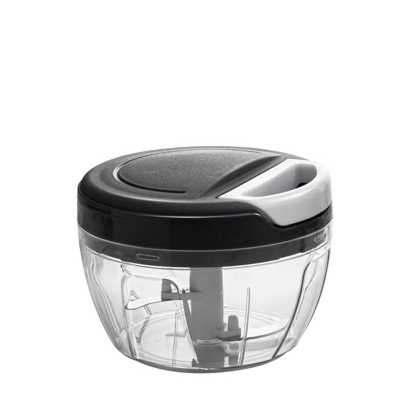 ZISIZ Manueller Lebensmittelzerkleinerer & Knoblauchhacker Set