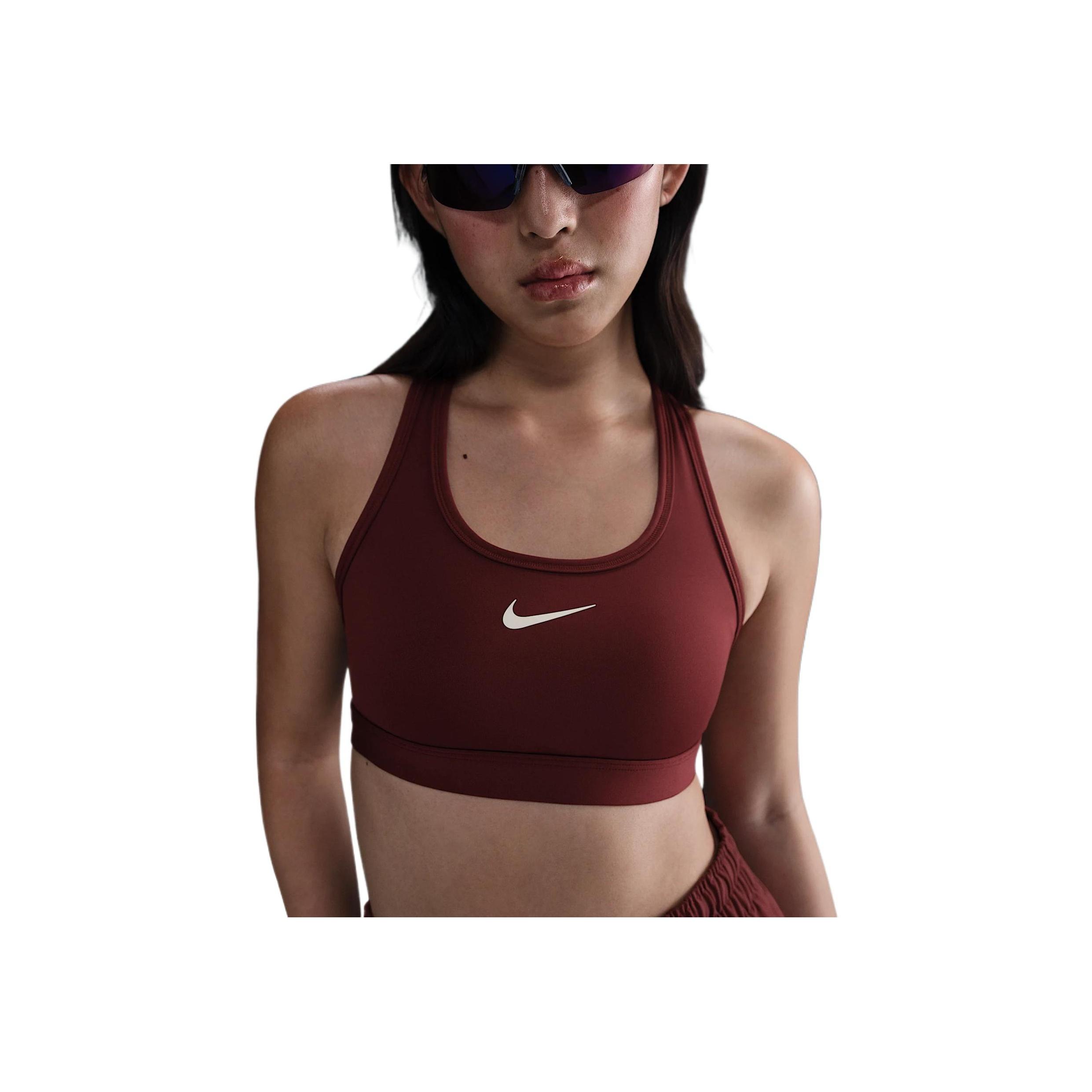 

Nike Swoosh Dri-FIT Technical Quick-Dry Comfortable Lightweight Sports Underwear Women underwear Dark-Team-Red White DX6822-619 S