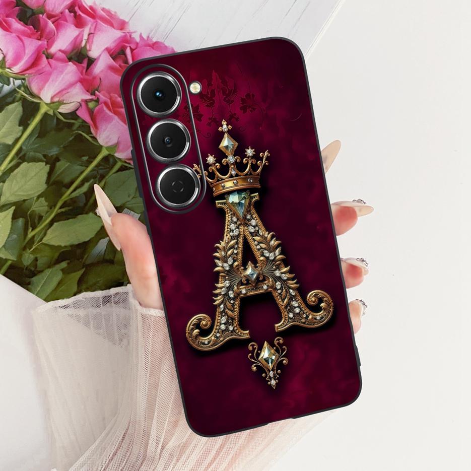 For Tecno Spark 40 Pro 4G Case KM6 New Crown Letters Cover Soft TPU Phone Case For Tecno Spark 40 Pro Plus Spark40 Pro+ KM7 Bags