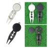 Golf Divot Repair Tool Golf Tool Golf Gift for Men Women Sturdy Lightweight Golf Training Aid Metal Golf Green Tool Green Fork