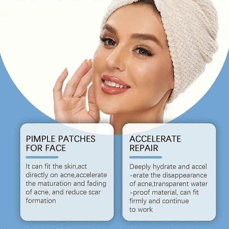 Ouhoe Acne Nursing Adhesive Bandage Facial Acne Waterproof Breathable Facial Skin Care Nursing Adhesive Bandage