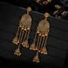 Elegant Tassel Long Earrings: European & American Fashion, High-End Prom & Evening Goddess Style.