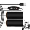 Heated Bike Hand Grips - Handlebar Heating Pad, Bike Hand Warmer | Fast Heated