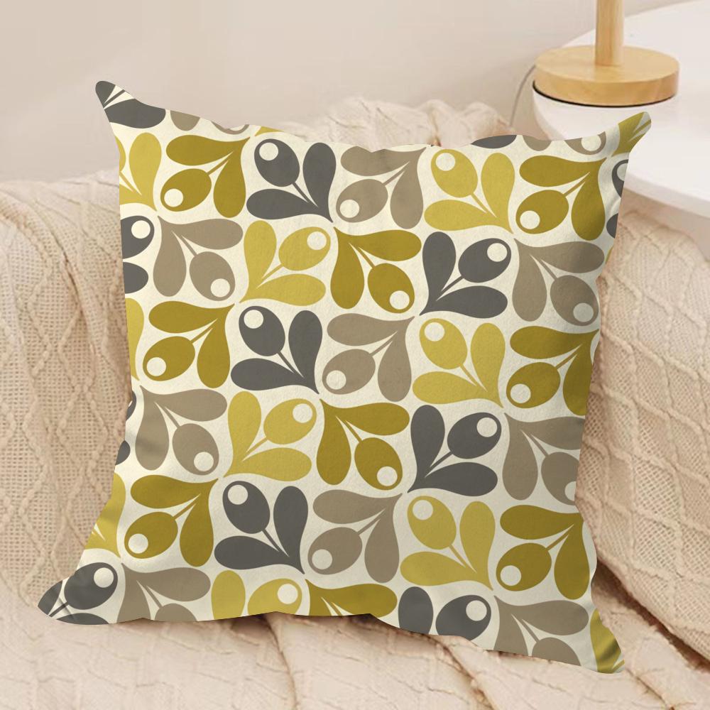Brand OOrla kKiely Cushion Cover Short plush Doublesided Print Square Throw Pillow Covers Sofa Home Cushion Decor