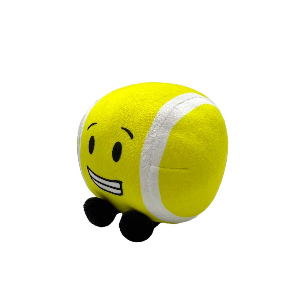 Tennis Ball Sports Plush Doll Cute Anime Peripherals Toy Centerpiece Desk Display For Kids Teens Birthday Christmas Gift
