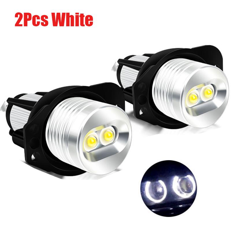 2Pcs LED Car Angel Eyes Marker Lights Bulbs for BMW E90 E91 3 Series 325i 325xi 328i 328xi 330i 330xi 335i 2005-2008 Fog Lamp