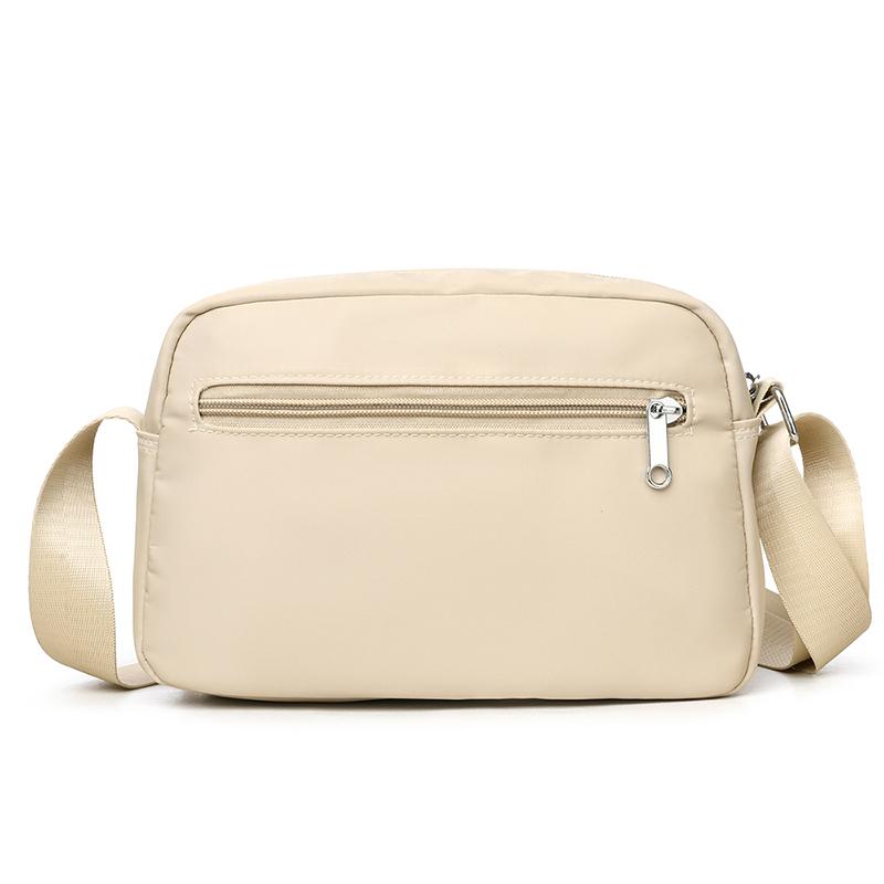 Lightweight Water-repellent Nylon Crossbody Small Square Bag Women's Shoulder Mobile Phone Bag