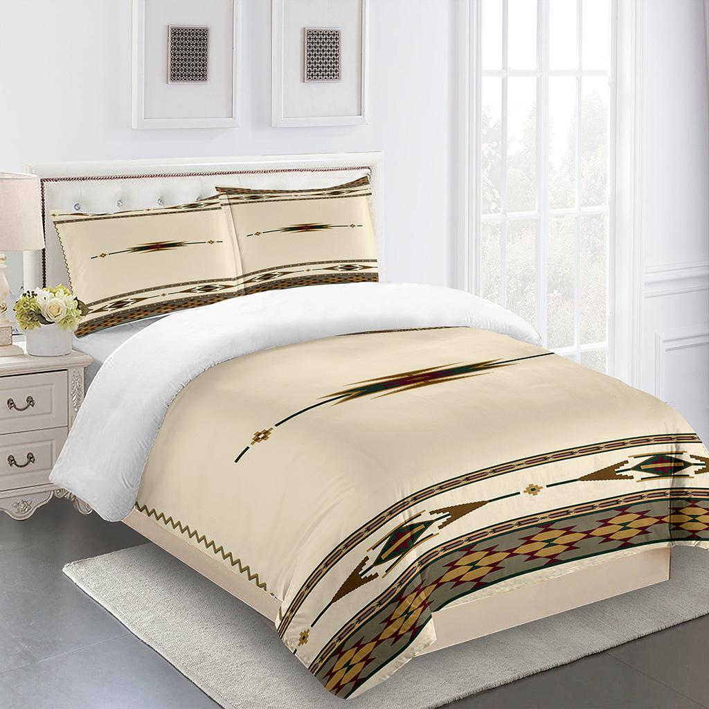 Ramadan Kareem Lslamic Muslim Wandbild Eid Mubarak Queen Twin Full Bettwäsche-Sets Einzel-Doppelbett Bettbezug 2 Stück Kissenbezug