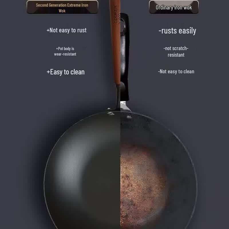 Chu Da Huang Premium Iron Wok