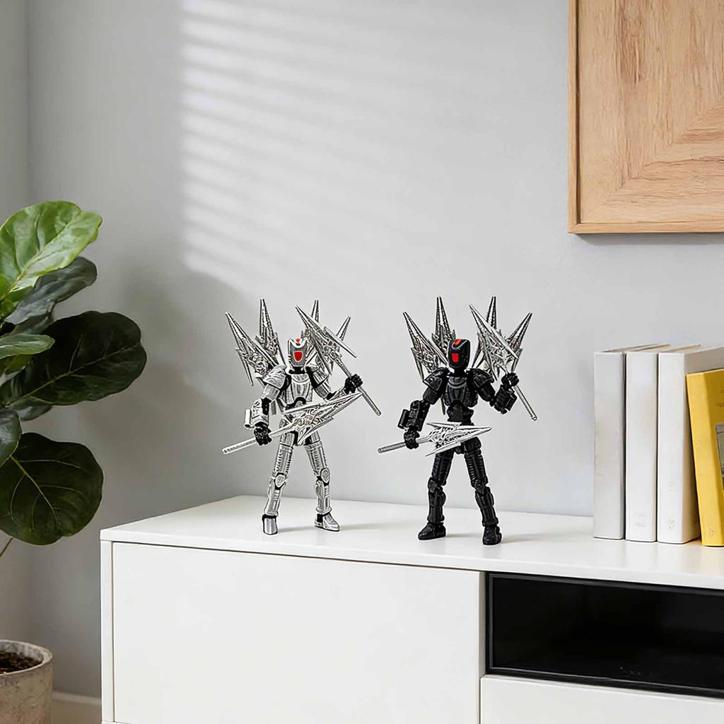 2025 New Mobile Doll Set, Titan Robot Mobile Doll, Posable Mobile Doll, Suitable For Collectors, Desktop Decoration