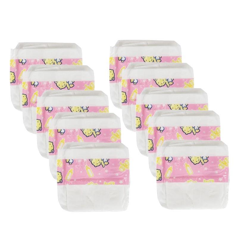

10Pcs/Set Baby Dolls Diaper Pants Wear For 43Cm New For Baby Dolls 17 Inch Bebe Doll Accessories Dollhouse Toys