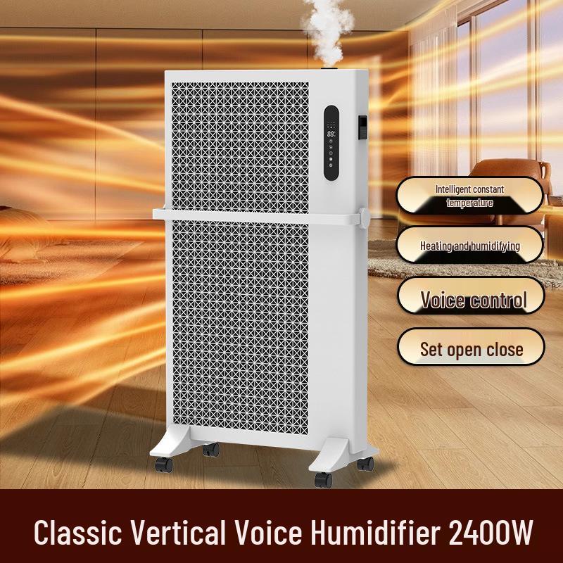 Graphene Energy-Saving Multifunctional Electric Heater with Humidifier and Voice Remote Control.