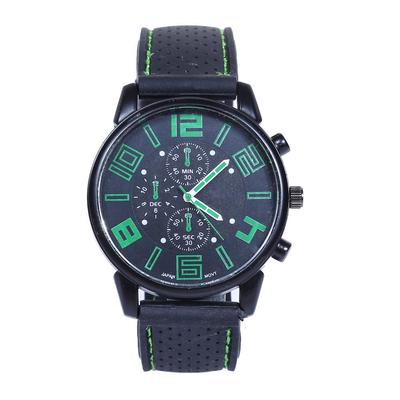Męski zegarek sportowy ze stali nierdzewnej Cool Quartz Hours Analog Watch na rękę