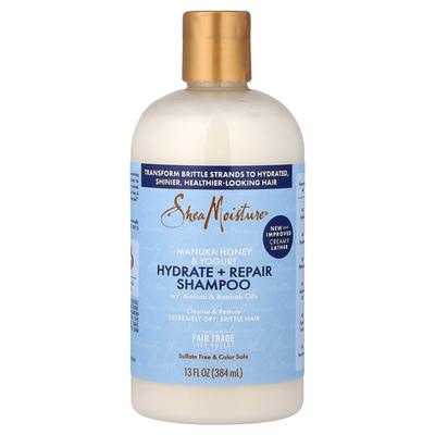 SheaMoisture Manuka Honey & Yogurt Repair Shampoo with Mafura & Baobab Oil 384ml (13 Fl Oz)