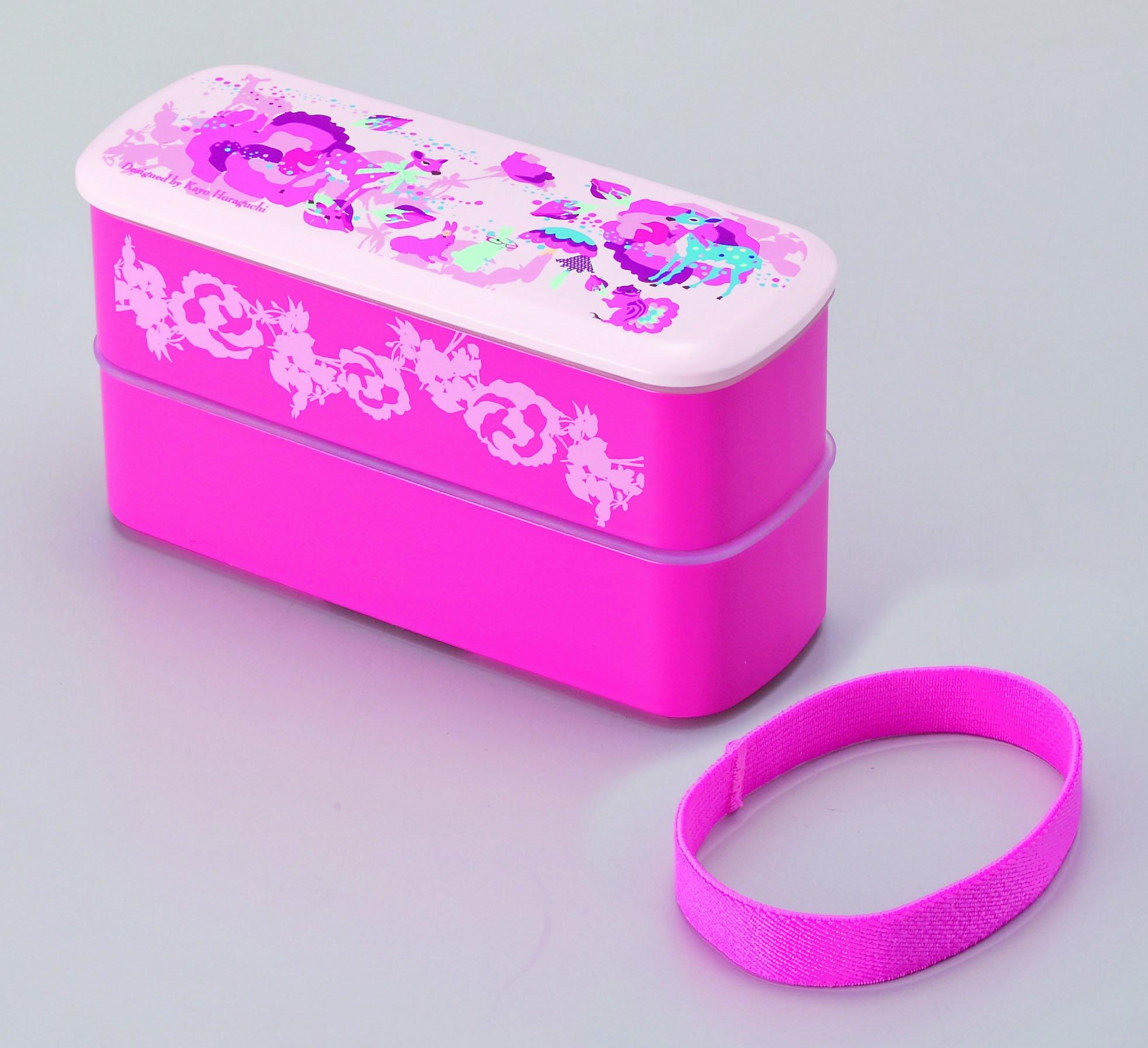 

Horaguchikayo Slim Lunch Box Pink Deer KH-SL250P
