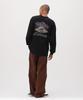 AVIREX GRAPHIC L/S T-SHIRT "THE KINGS" black 783-6130005
