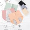 Women's High-Waist Pure Cotton Menstrual Period Underwear - Leak-Proof & Breathable