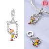 Charms Plata Fairy Tale String Puppet Pendants Beads Fit Original Bracelets Charms For Women Jewelry Diy Making Gifts