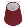 2Pcs Small Drum Lampshade Clip-on Bulb Fabric Lamp Cover for Pendant Table Floor Wall Lamp Accessories Small Lampshade