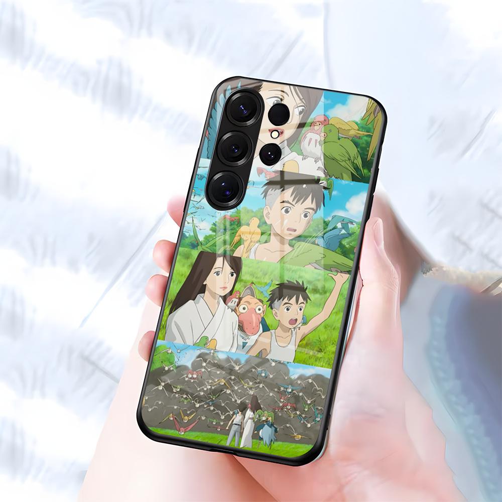 B-Boy And H-HeronS Phone Case For Samsung S26 S25 S24 FE S23 S22 S21 Plus S20 Ultra Note20Ultra Black Glass Cover