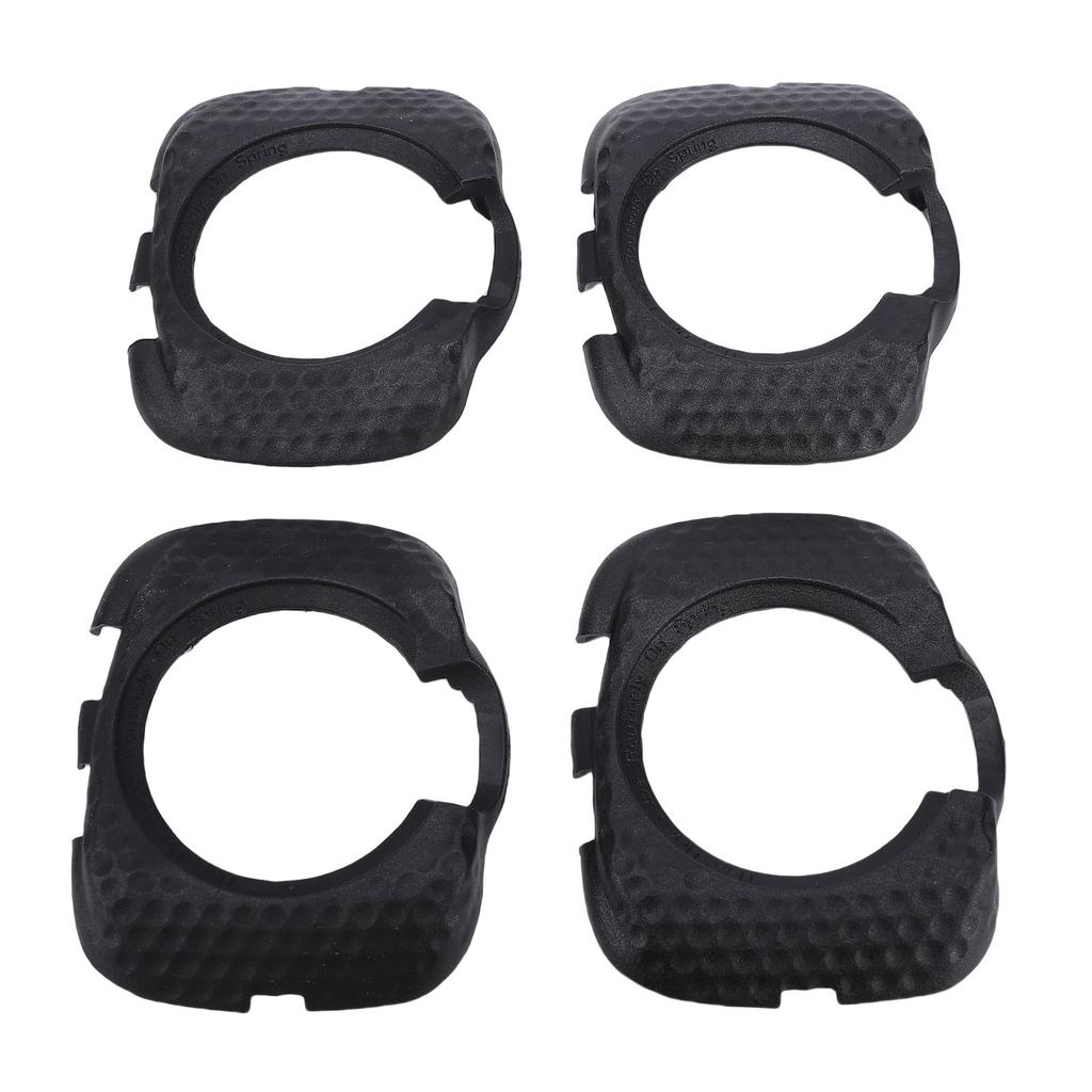 2 Pairs Bike Pedal Cleat Cov  Fit for   ABS Wear   Anti Slip Cycling Shoes Cleat Protector