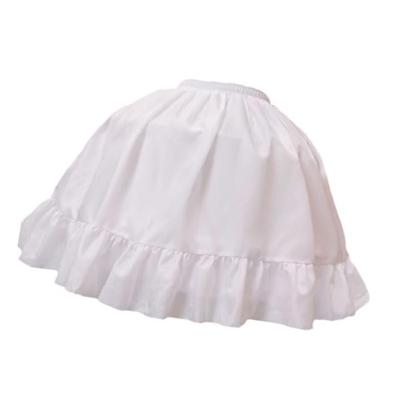 Children Puff Dress Underskirt Quick Wear Elastic Waist Petticoat Slip for Party Dresses Easy Matching Women Underskirt