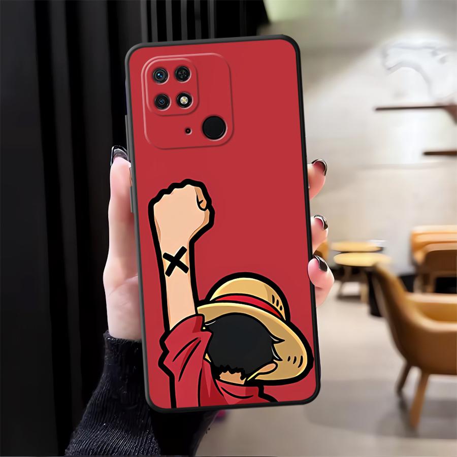 Ones Pieces Luffys Zoros Cartoon Case for Xiaomi Redmi 13C 12C A1 A2 Plus 9A 9C K40 K50 Gaming A5 12 9T 10 K60 Funda Phone Cover
