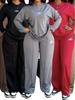 2025 European & American Women's Versatile Autumn/Winter Fashion Set - Casual, Elegant & Trendy.