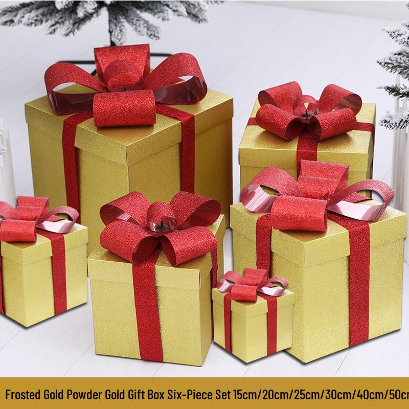 Festive Gift Box: Christmas, New Year & Spring Decorations for Tree & Display