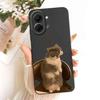 For Tecno Spark Go 3 5G Case 6.74" Cute Fashion Rabbit Soft Silicone Phone Case For Tecno SparkGo 3 Spark Go3 KN3 Cover