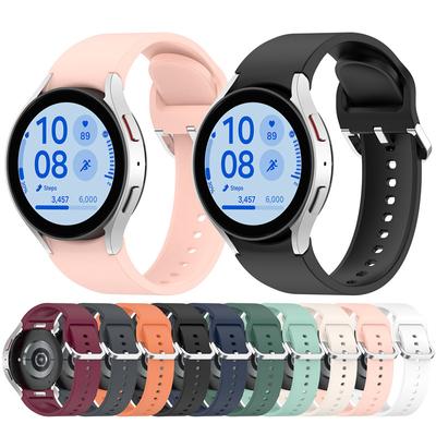 Silikonový řemínek pro Samsung Galaxy Watch 7 FE 6 4 Classic 5 Pro 44mm 40mm 43mm 47mm 45mm náramek Galaxy Watch 6 7