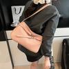 Korean Version Niche Design Simple Casual Shoulder Bag Women's 2025 Summer New High-end Textured Messenger Bucket Bag