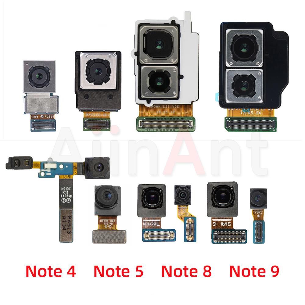 Aiinant Main Rear Back Camera Flex For Samsung Galaxy Note 4 5 8 9 N910F N920F N950F N960F Top Front Camera Flex Cable