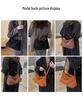2025 Retro Deerskin Frosted Shoulder Crossbody Bag for Women: High-End Autumn/Winter Fashion